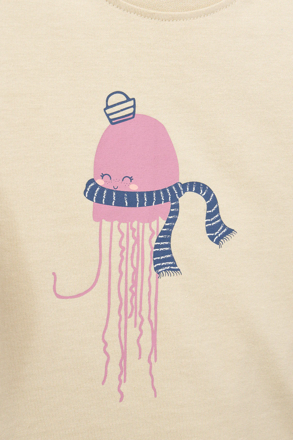 Camiseta bebé manga larga medusa