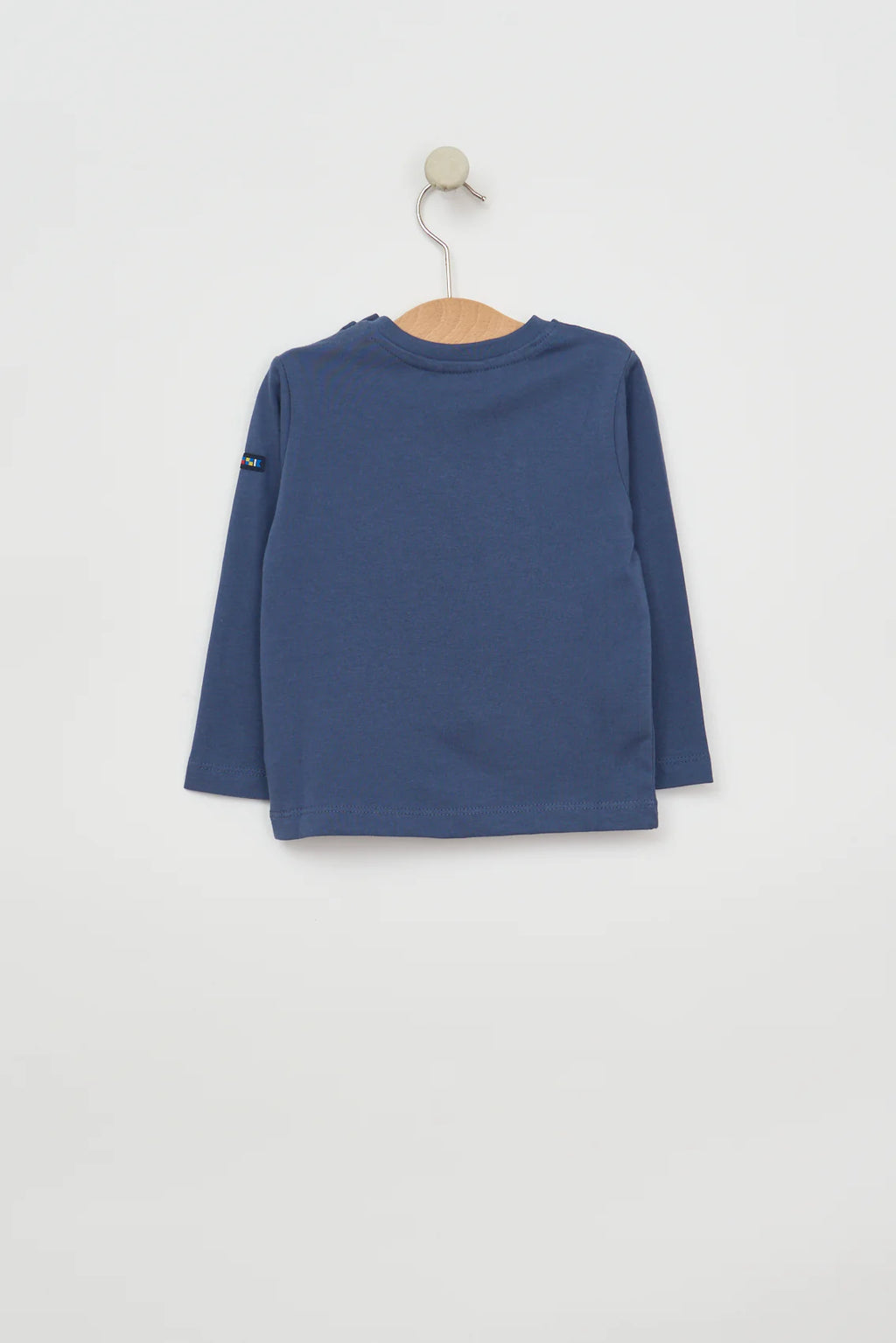 Camiseta bebé manga larga osos pompón