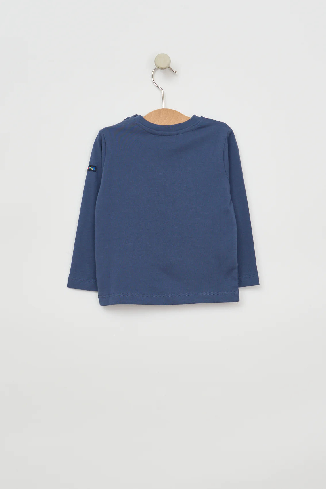 Camiseta bebé manga larga osos pompón