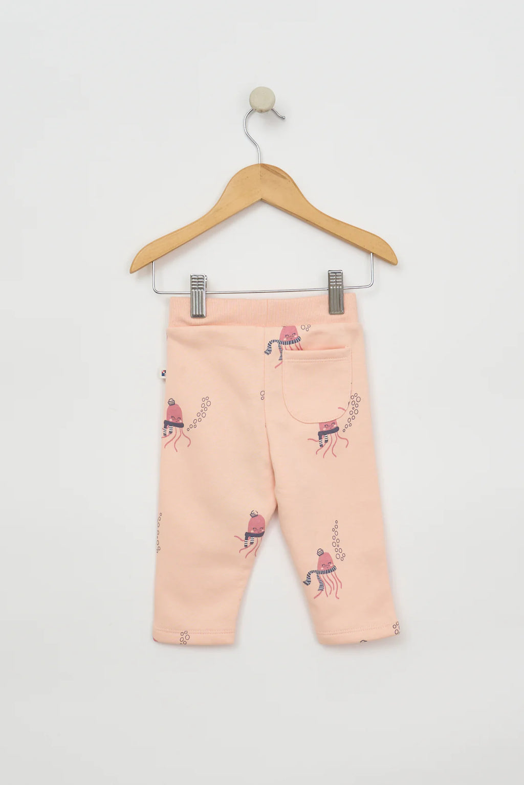 Pantalón calientico para bebé Medusas Rosada