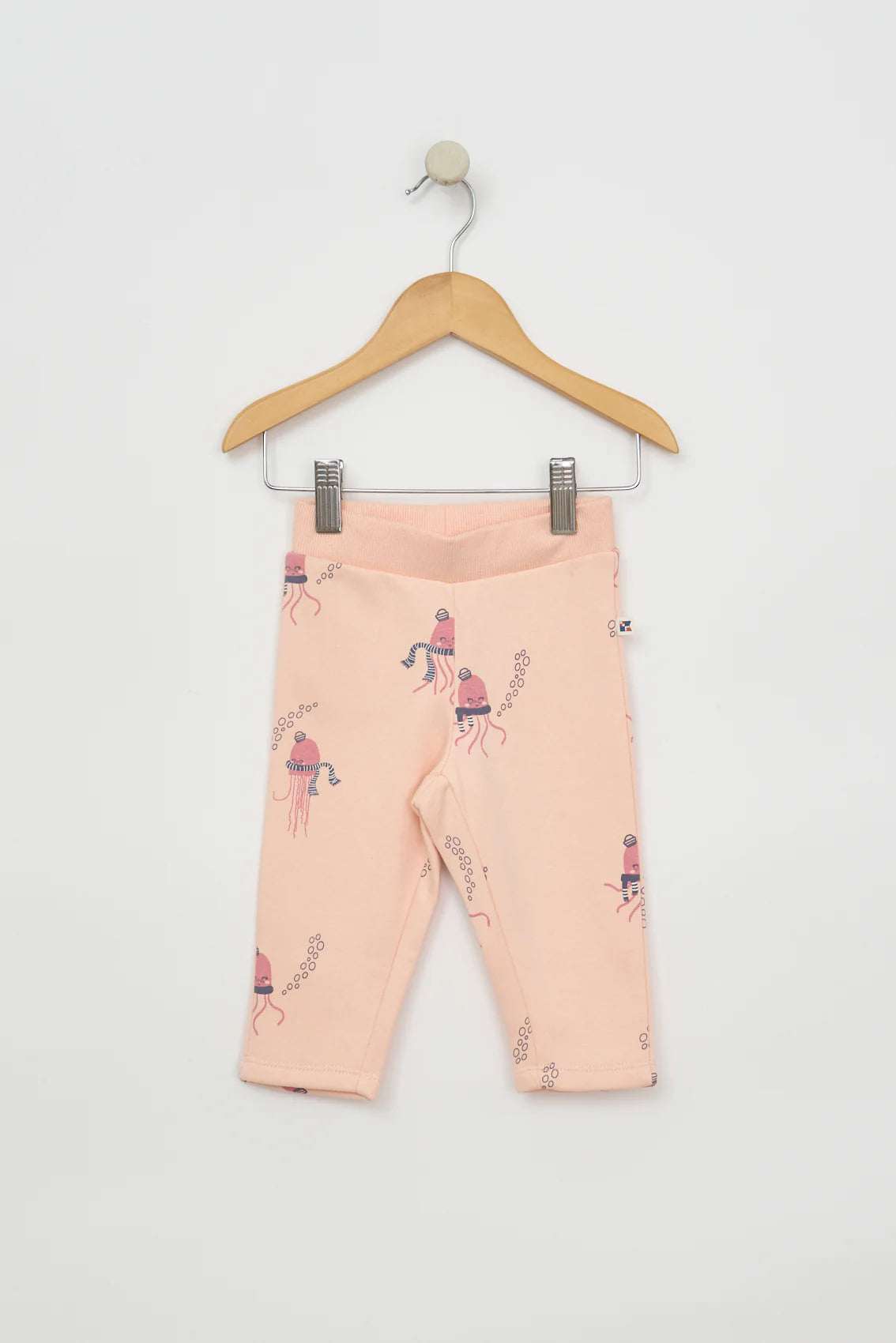 Pantalón calientico para bebé Medusas Rosada