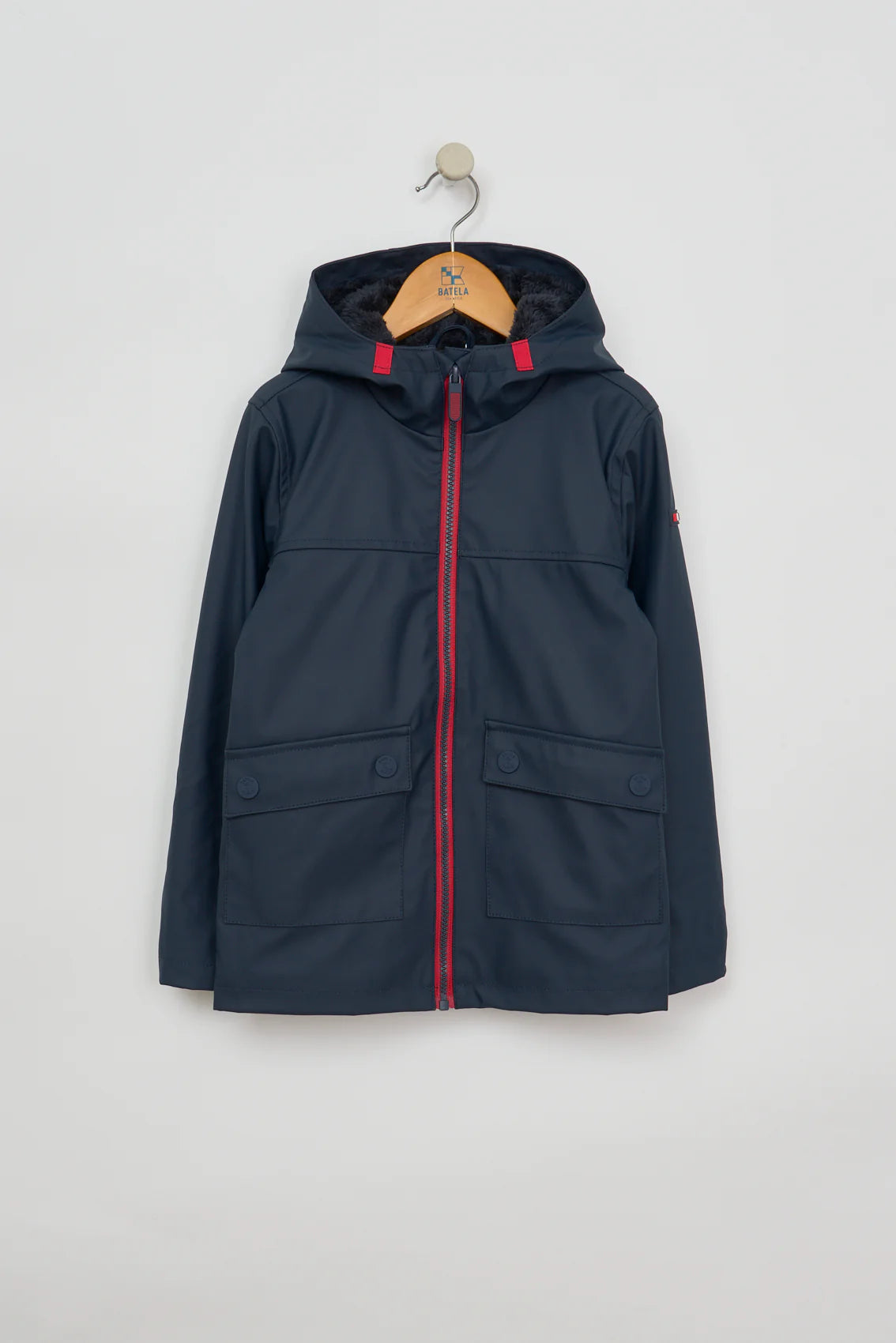 Impermeable infantil forro interior pelo