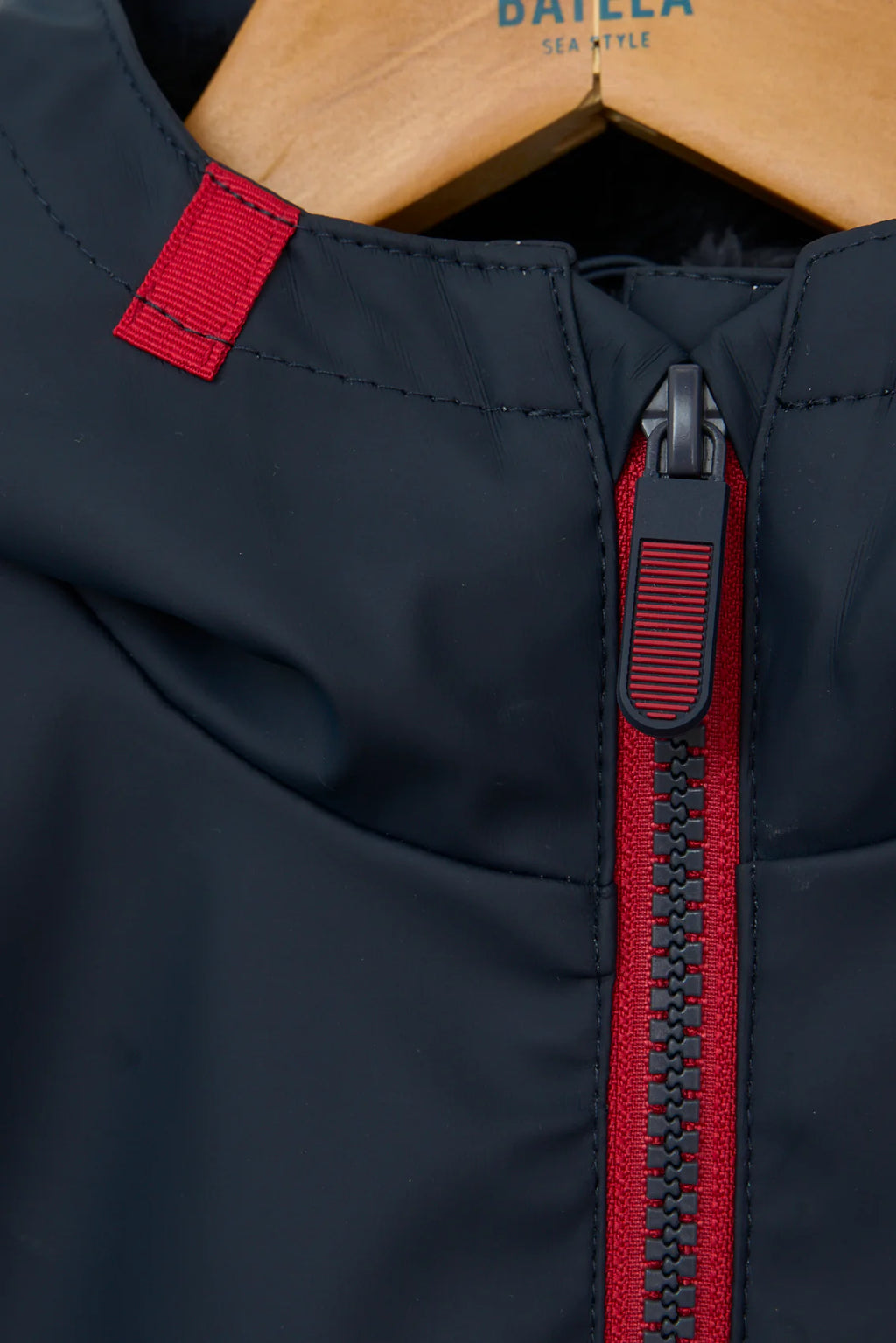 Impermeable infantil forro interior pelo