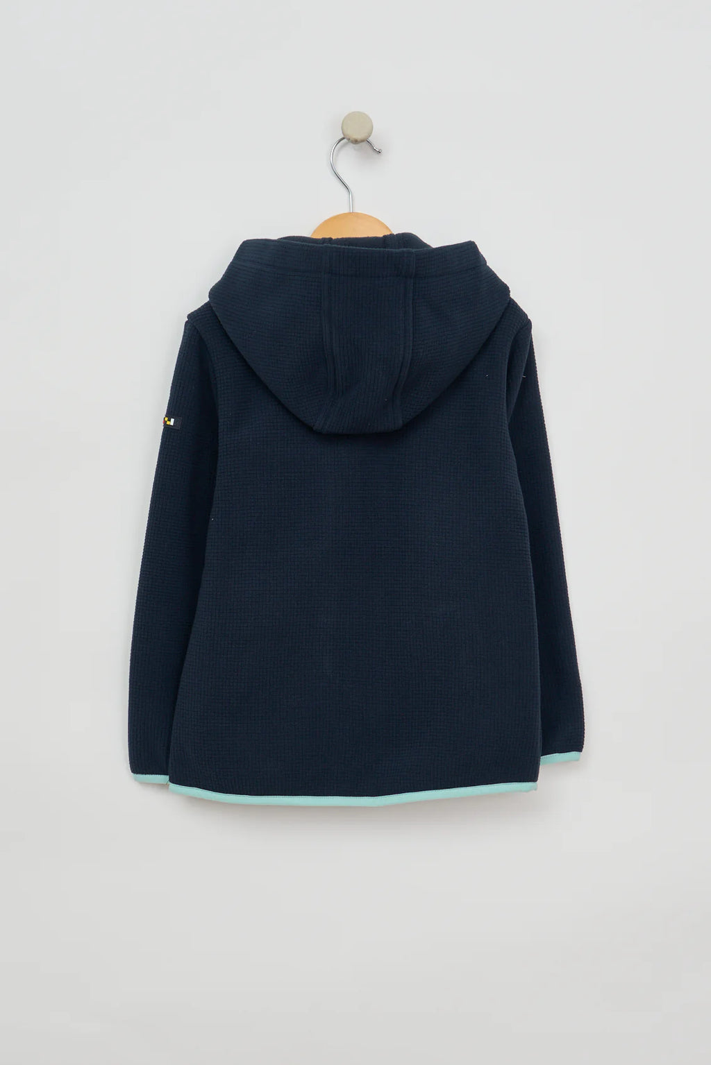 Chaqueta polar infantil azul