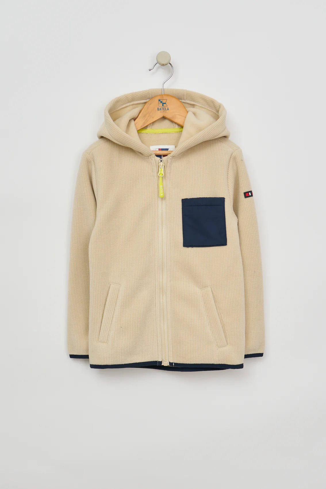 Chaqueta polar infantil Beige