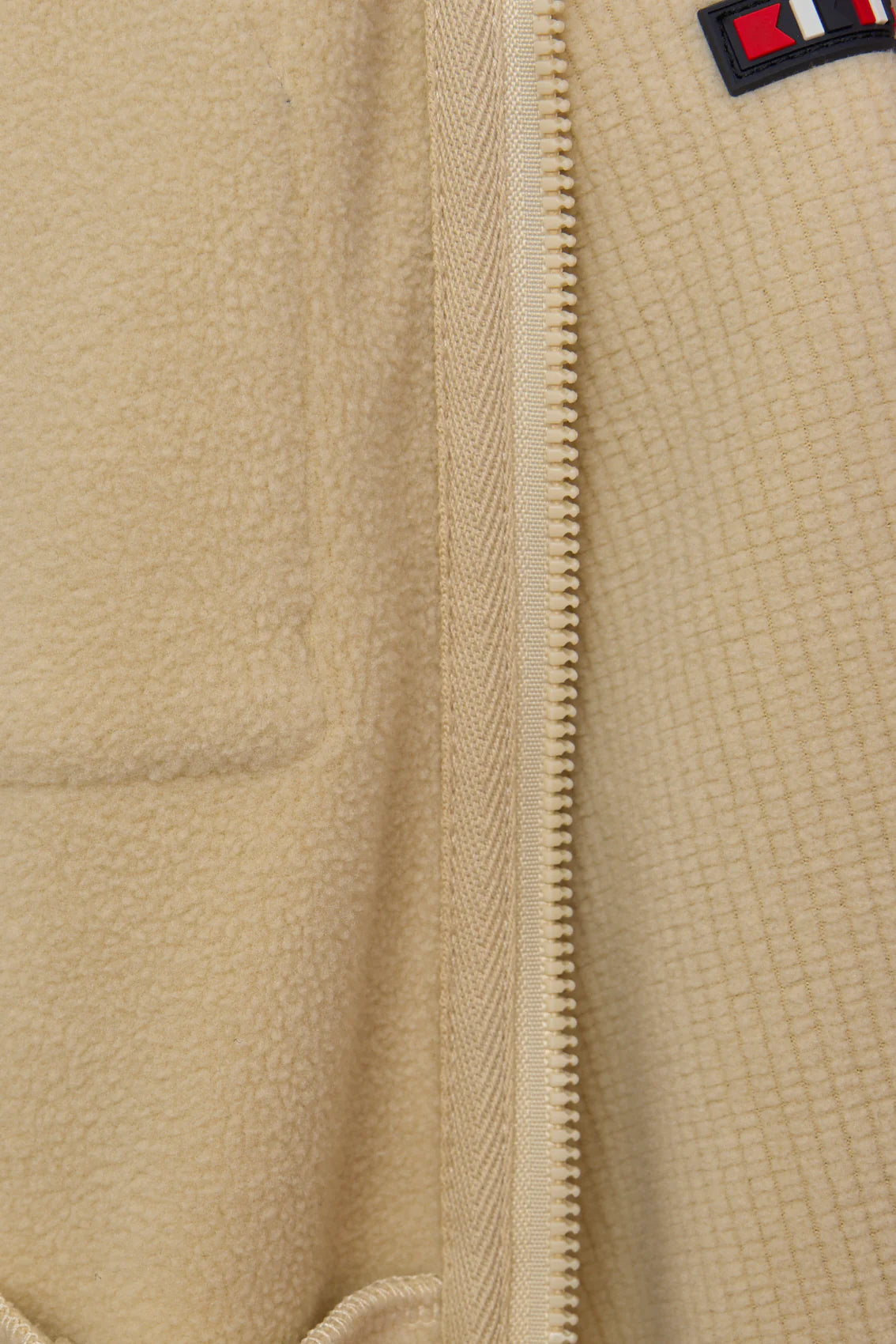 Chaqueta polar infantil Beige