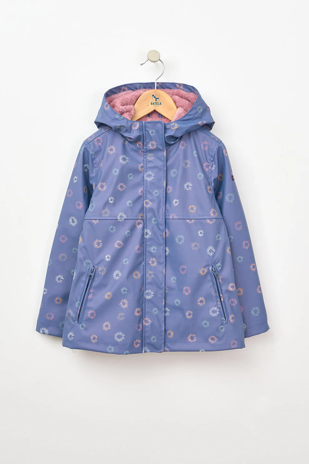 Impermeable poliuretano con forro interior bígaro estampado