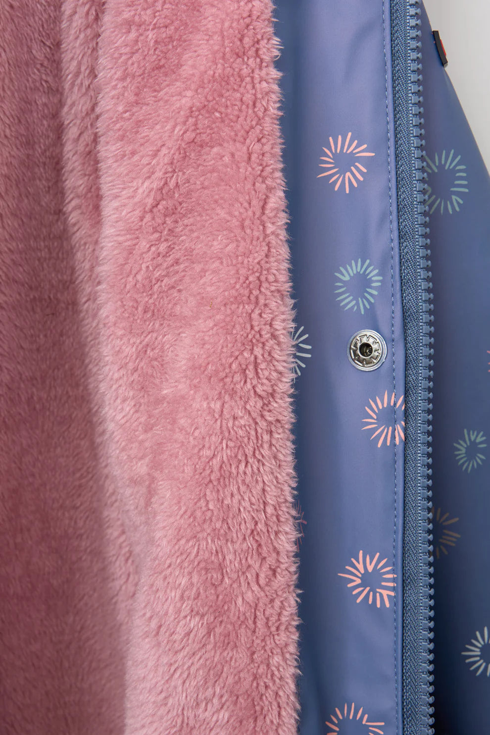 Impermeable poliuretano con forro interior bígaro estampado