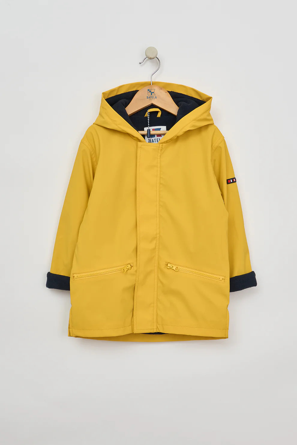 Impermeable infantil con forro polar
