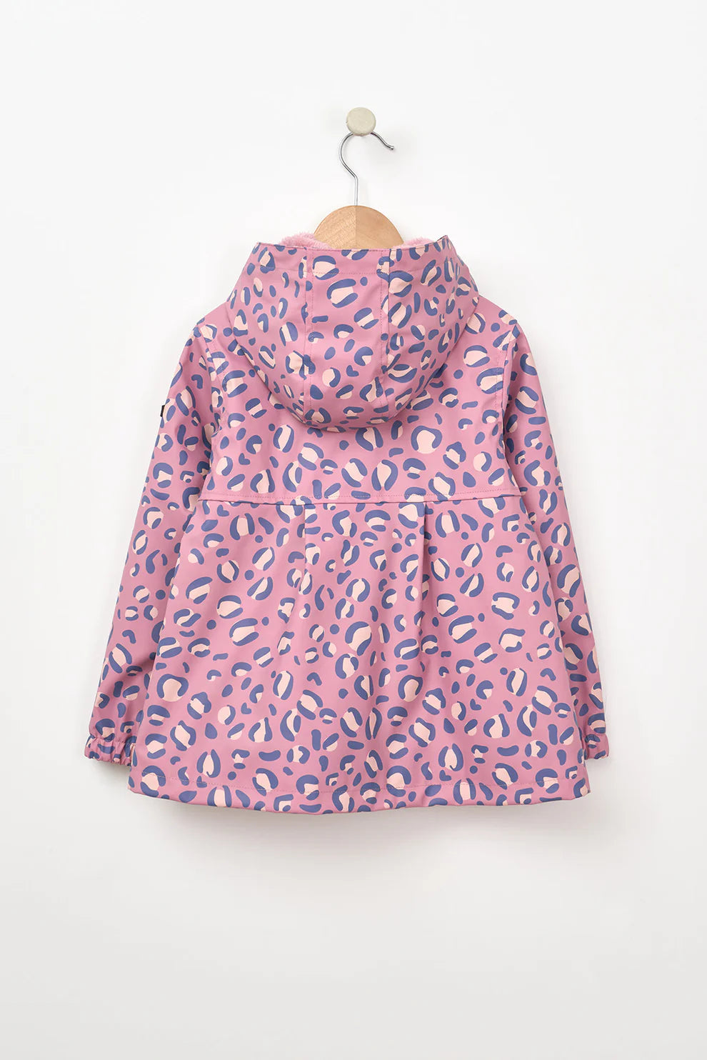 Impermeable poliuretano con forro interior rosa estampado